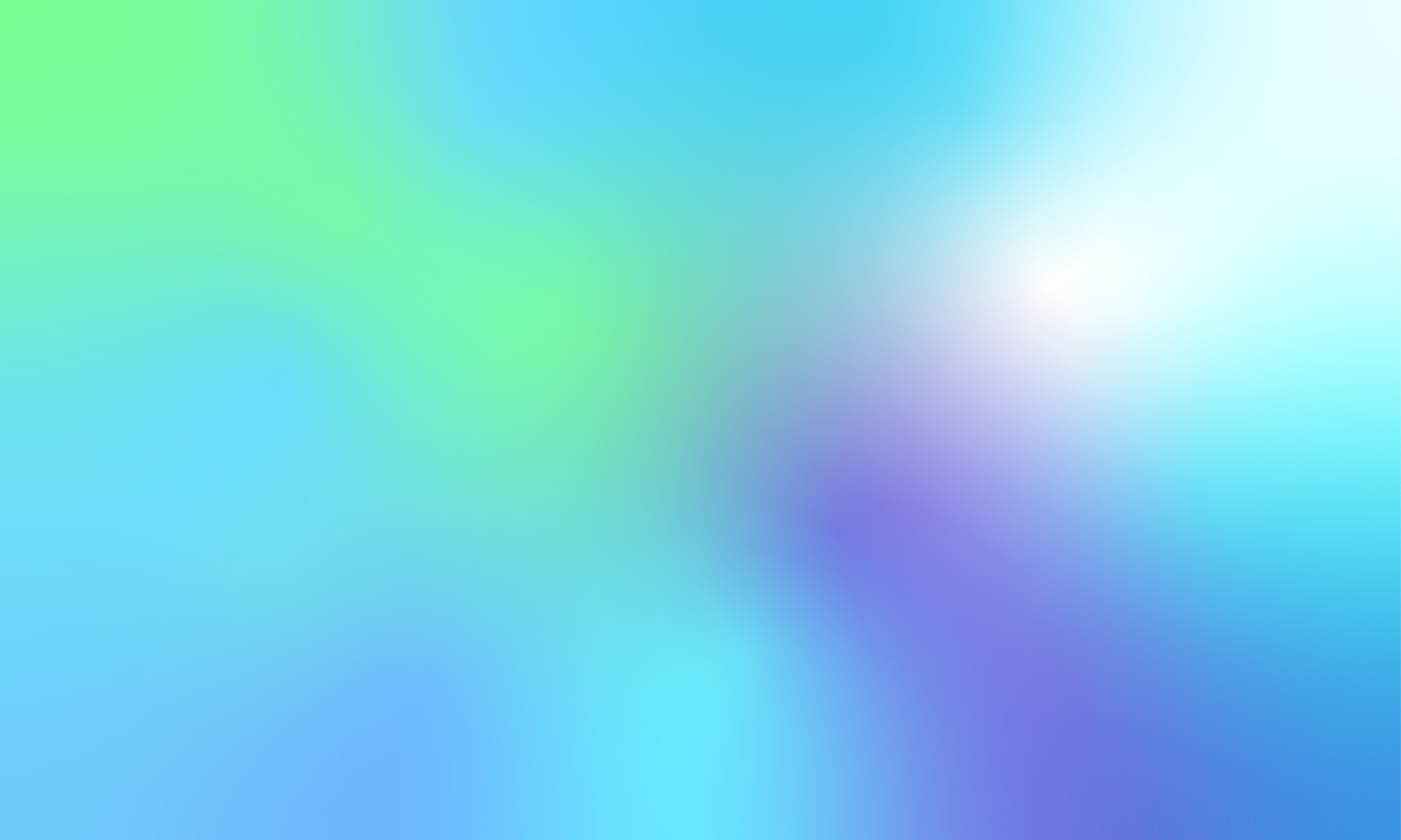 Gradient Blue and Green Background